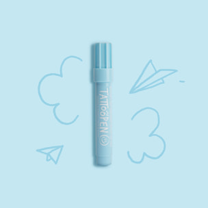 Tattoopen - Feutre de Tatouage Temporaire et Lavable Visage et Corps