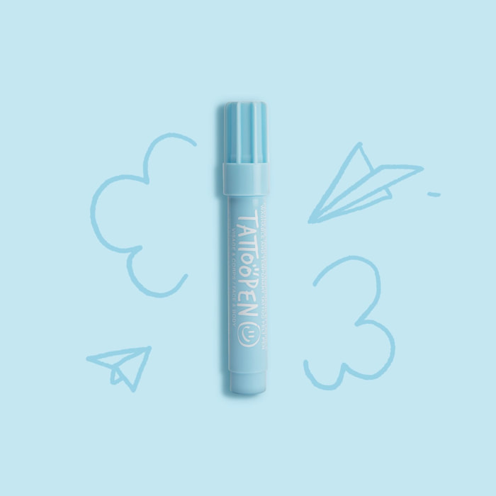 Tattoopen - Feutre de Tatouage Temporaire et Lavable Visage et Corps