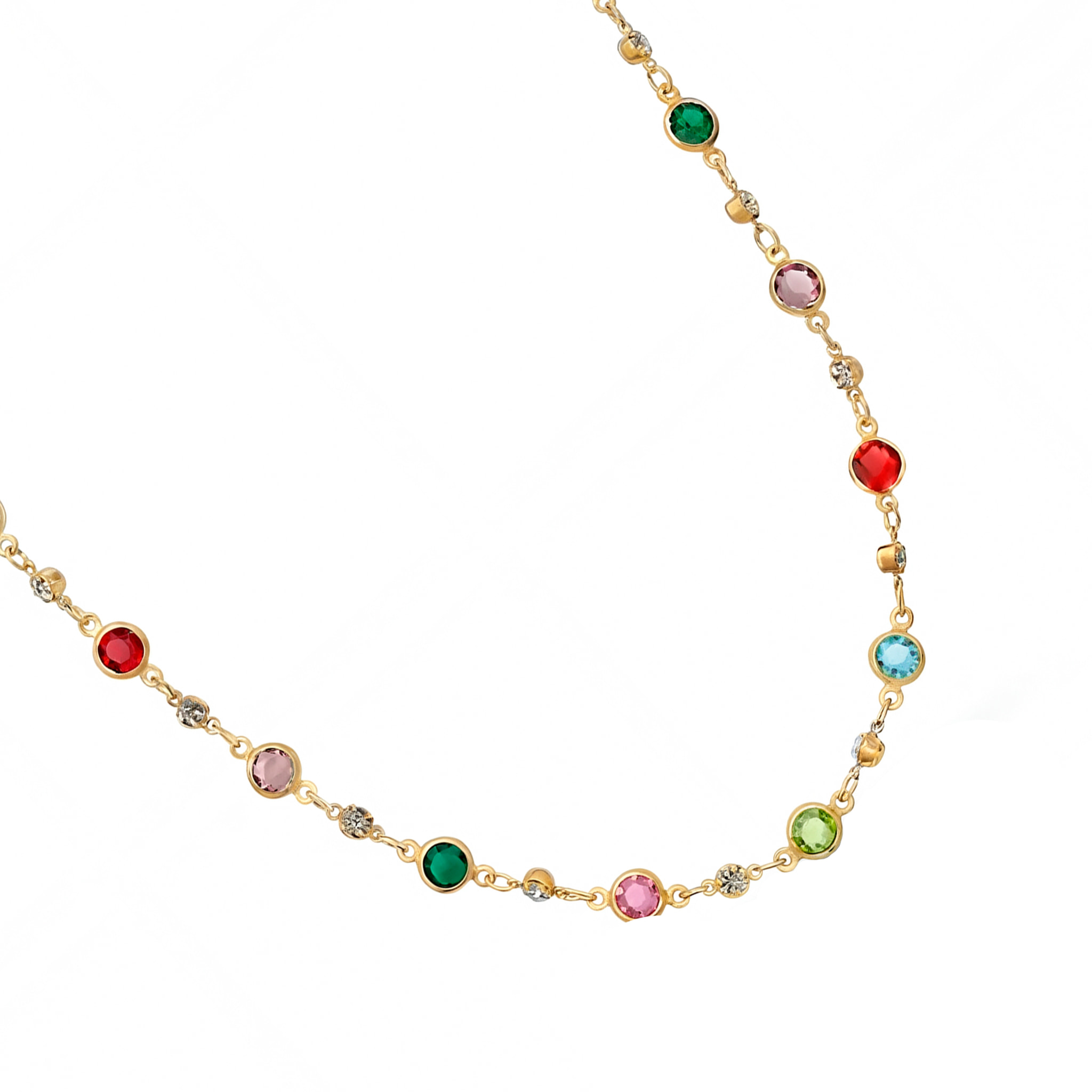 Collar Akas acabado oro amarillo 18k