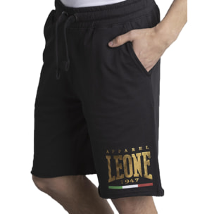 pantalones cortos de hombre dorados