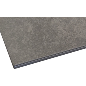 Table extensible céramique gris anthracite 180/230 cm - HARMONY