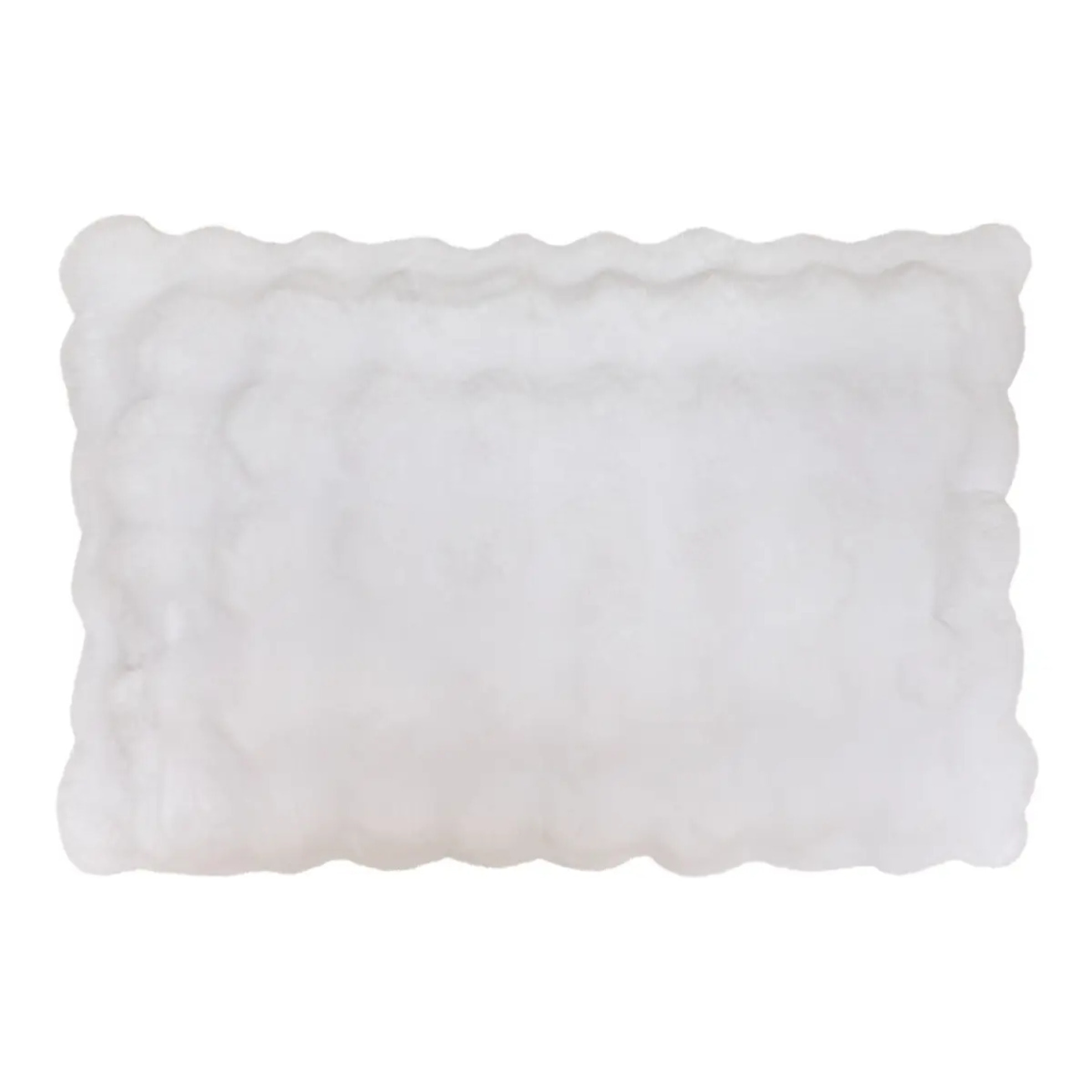 Coussin Zephy blanc 50x80cm