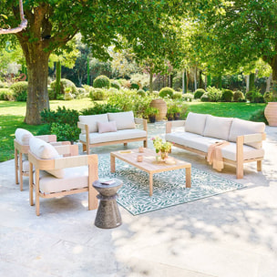 Salon de jardin Oryna 5 places miel