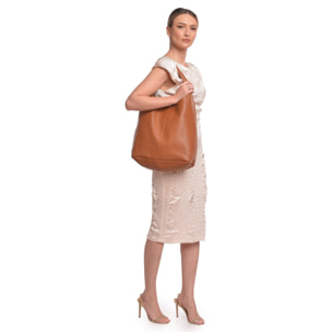 Shopper Anna Luchini Cammello