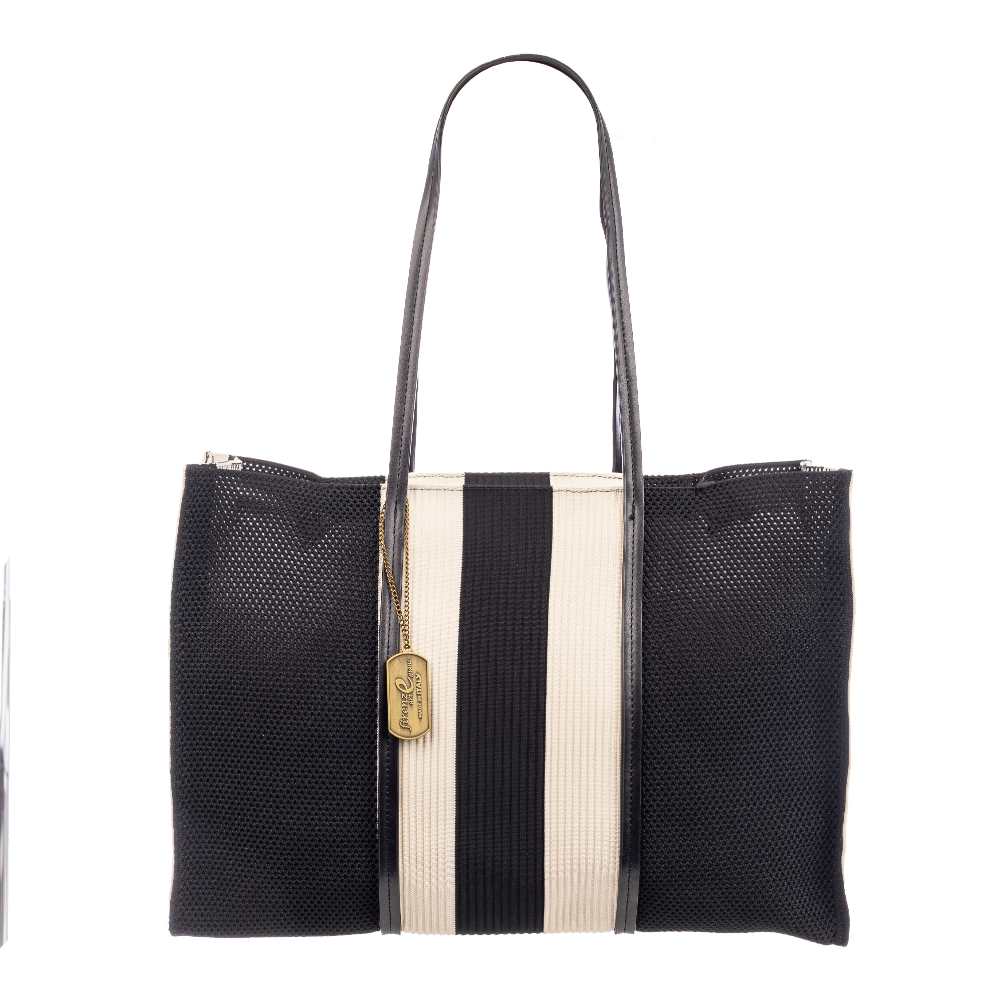 Borbore Bolso shopper Mujer. Fabricado en rafia sintética entrelazada.