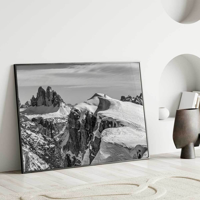 Affiche montagnes Presque au sommet Affiche seule