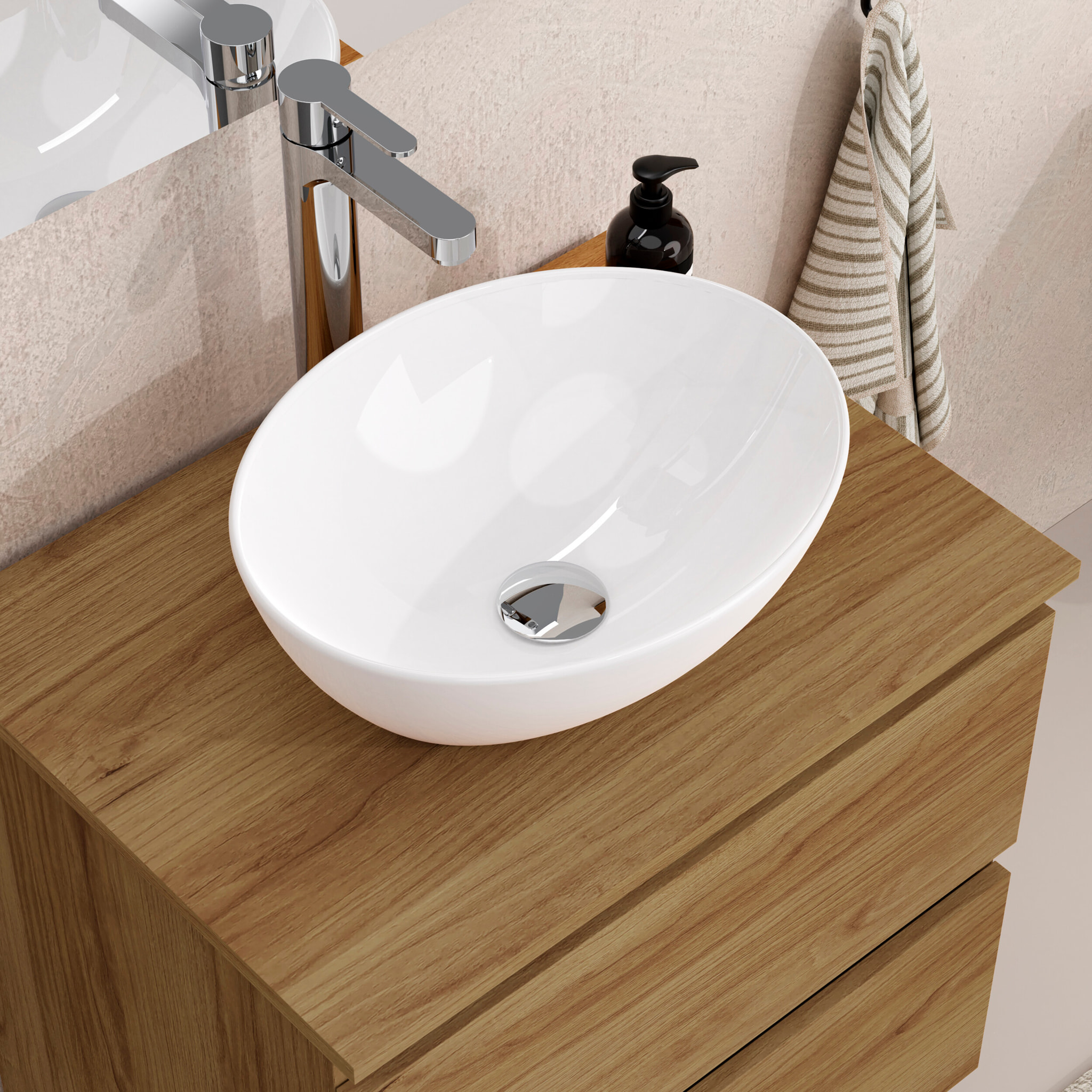 Conjunto de baño LILY SE, Alday, 60cm, Teka