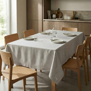 Tovaglia ajour in cotone - BIANCO