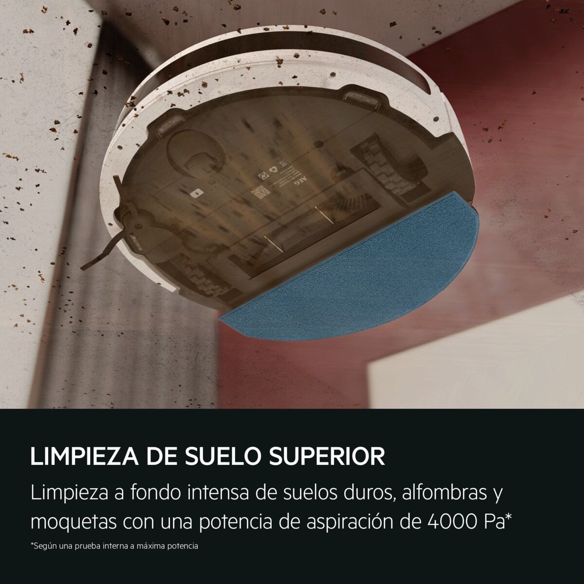 AEG Robot aspirador 7000 con 125 min de autonomía AR71UW2SW