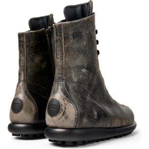 Botines - CAMPER Pelotas Ariel - Gris - Cuero liso