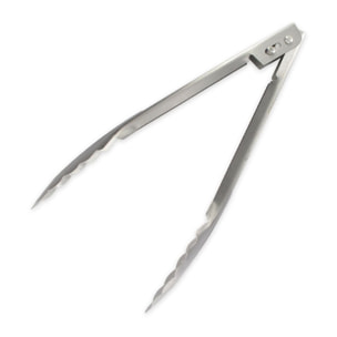 Ensemble de 2 Pinces de cuisine multifonction tout inox 23 cm Fackelmann