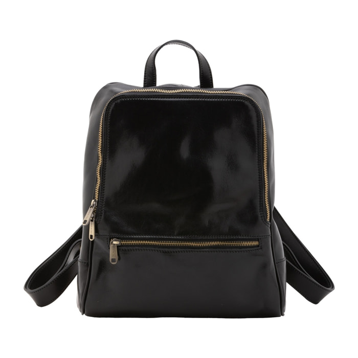 Borsa a spalla da donna - Modello Silvanae - Vera pelle - 30.0 x 36.0 x 12.0 cm