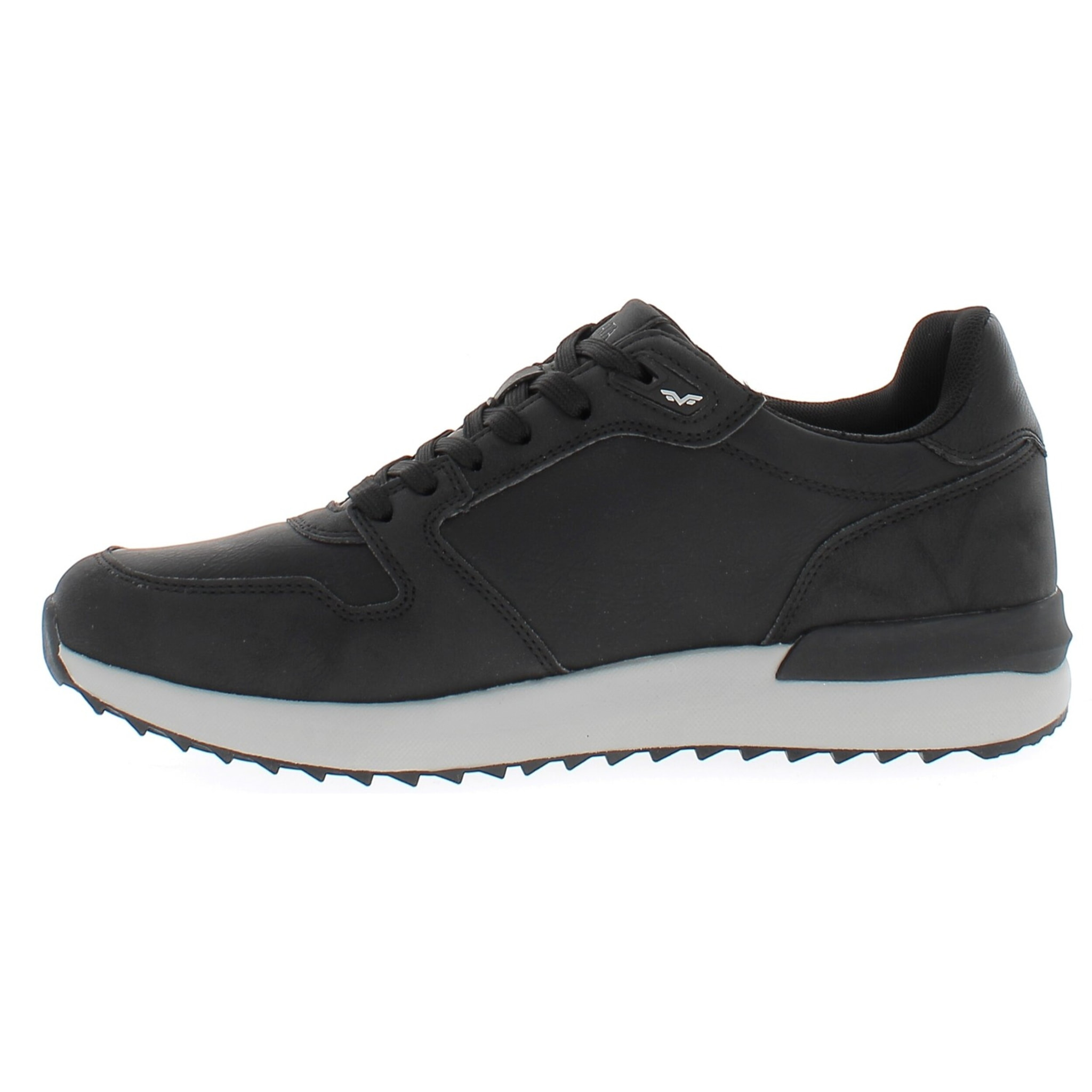 Armata di Mare Scarpe Uomo Sneakers Vintage Running con Soletta Rimovibile in Memory Foam AMU 2N815 Black