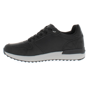 Armata di Mare Scarpe Uomo Sneakers Vintage Running con Soletta Rimovibile in Memory Foam AMU 2N815 Black