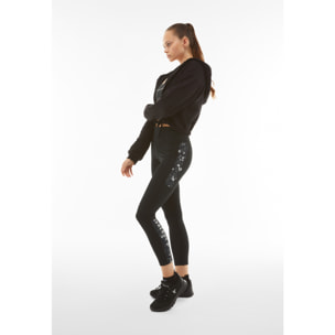 Leggings SuperFit ecologici con bande laterali texturizzate