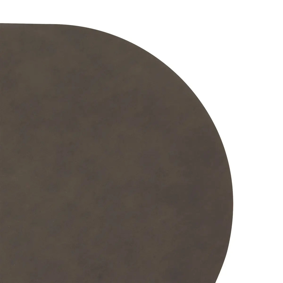 Set de table oval Kim 49x33cm tabac