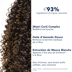 Boucles Intenses - Shampooing Nutrition Boucles Cheveux Frisés et Crépus 250 ml