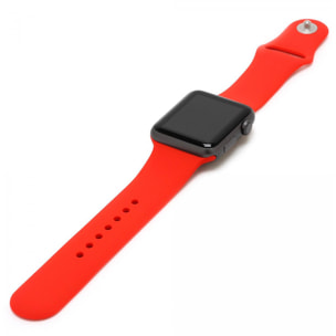 Correa de silicona Compatible con Apple Watch de: 42/44/45/49mm Talla S/M