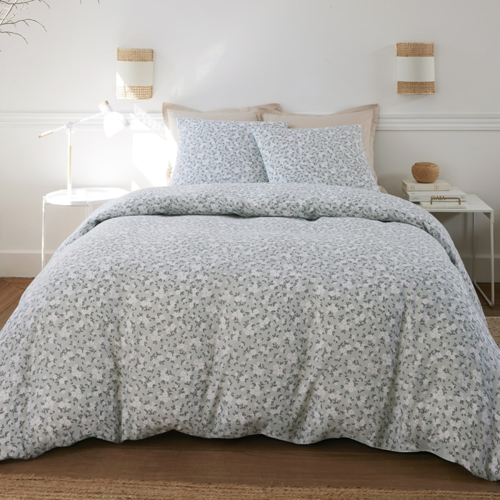 Parure housse de couette coton multicolore