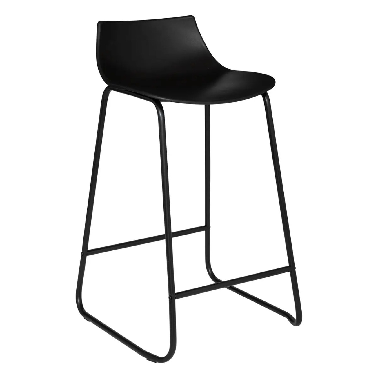Tabouret de bar "Otac" métal noir