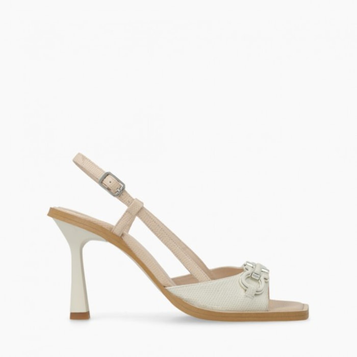 SANDALIAS BLANCAS WILARIN
