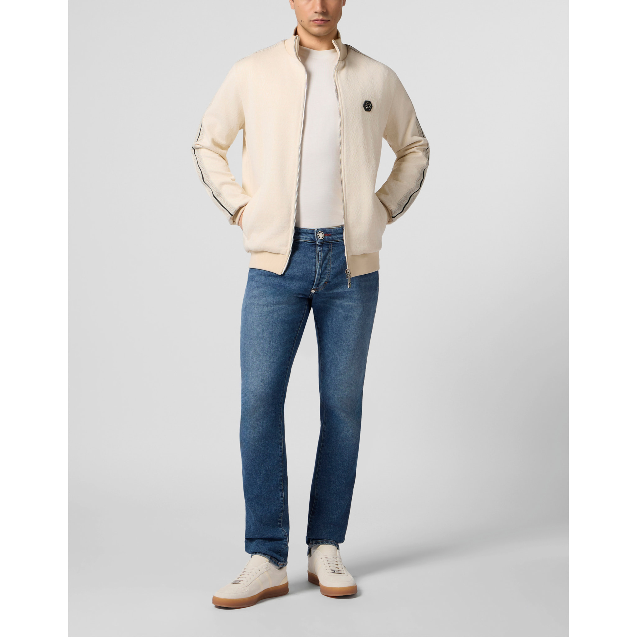 PHILIPP PLEIN Tracksuit Jacket Monogram Monogram
