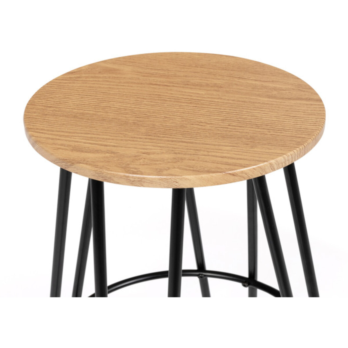 Tabourets de bar industriels pieds épingle Missouri - lot de 4