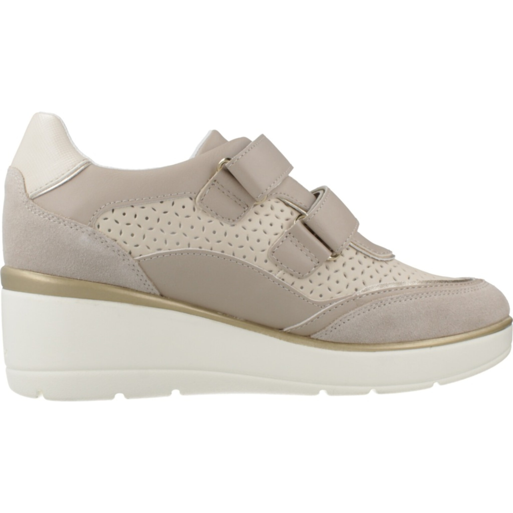 Sneakers de  Mujer de la marca GEOX  modelo D ILDE MARRON CLARO