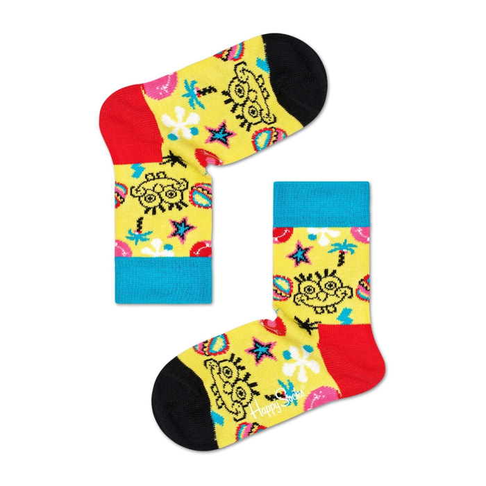 Calcetines kids sponge bob say cheese burger