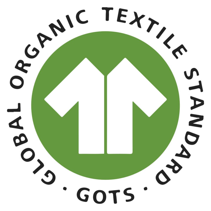 2 Fundas de almohada 100% percal de algodón orgánico LISO 50x75 cm - arena