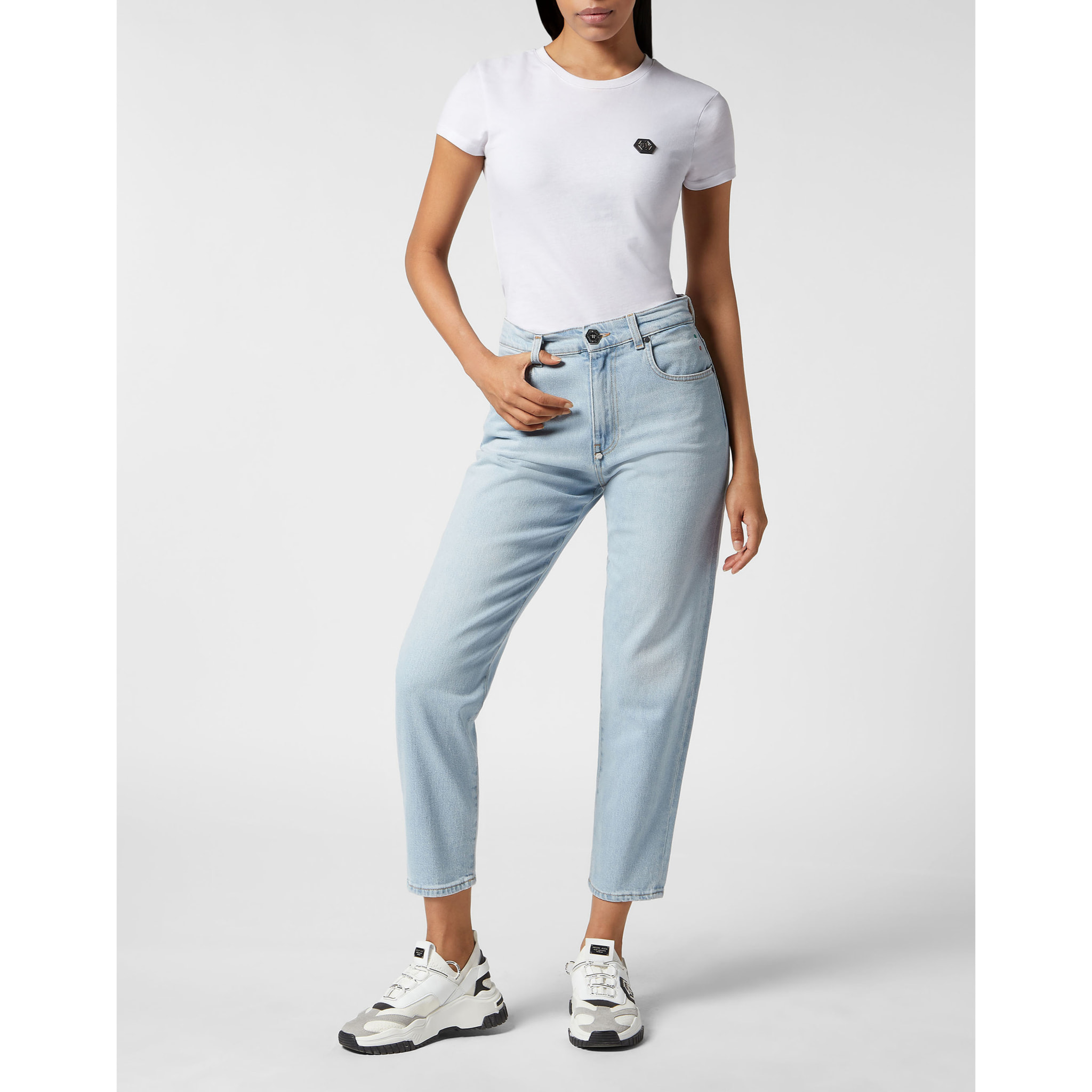 PHILIPP PLEIN Vaqueros Mom Fit