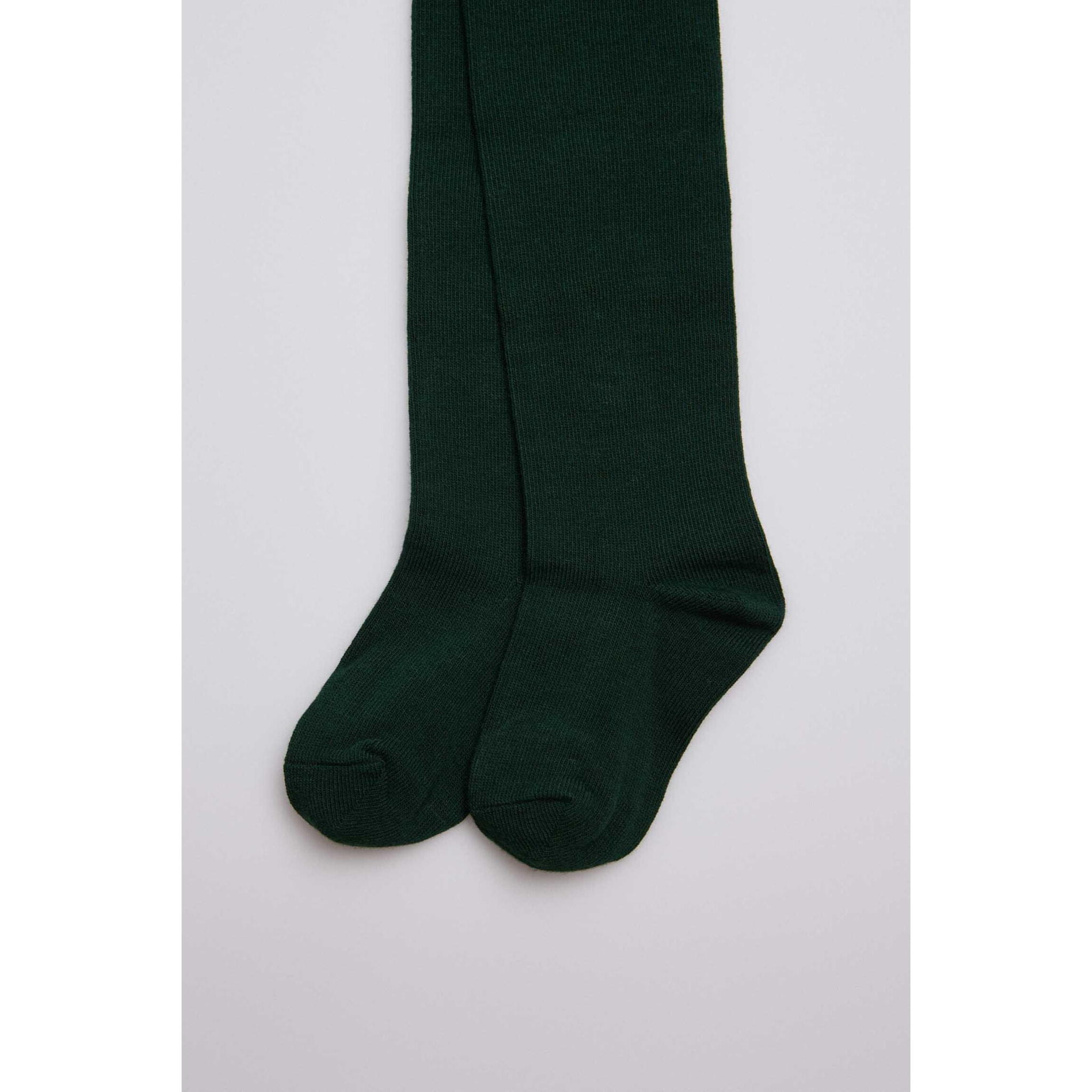 Collant classico verde bottiglia per neonato