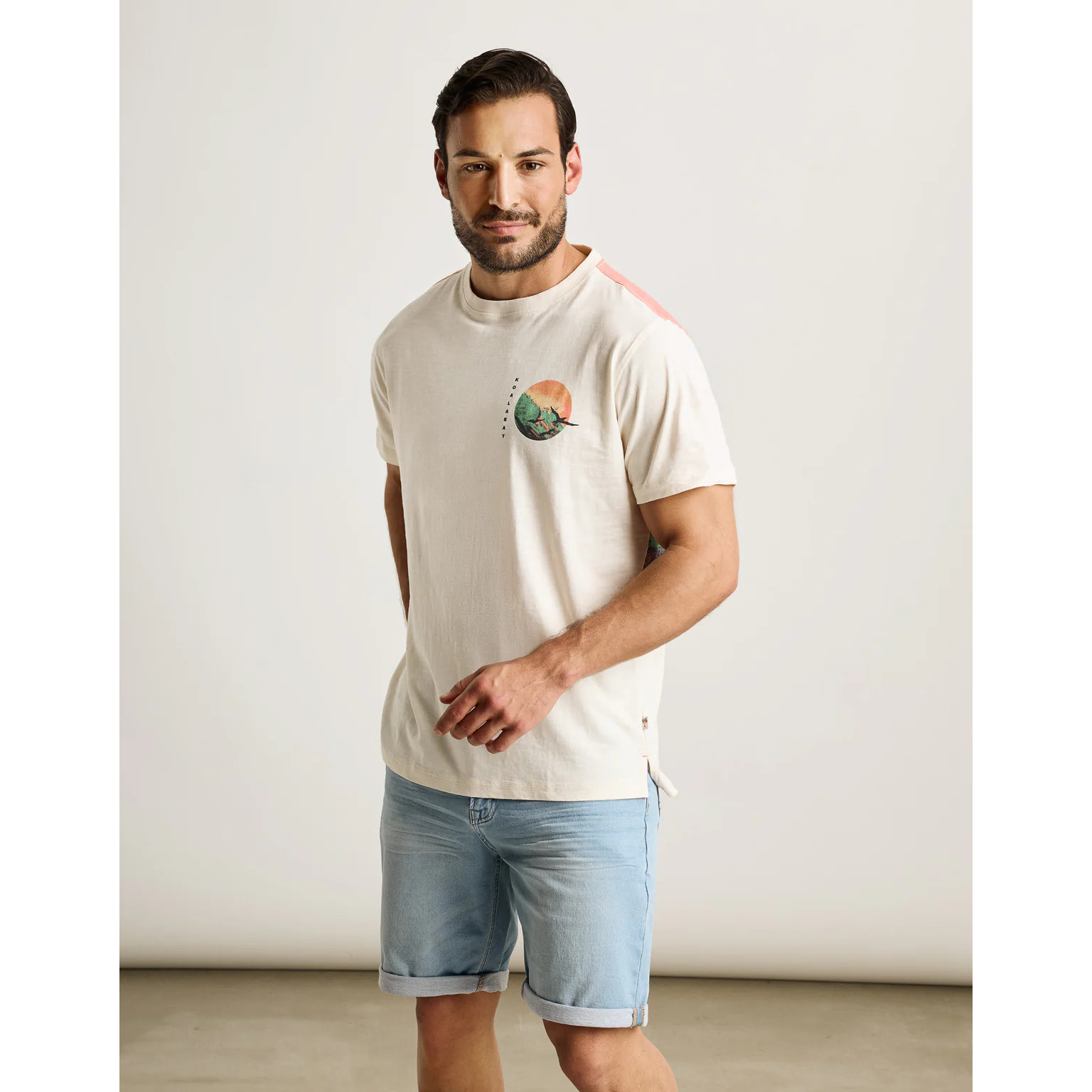 Camiseta Manga Corta Naranja - Seagulsun