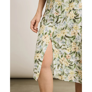 Falda Midi Amarillo - Ilche