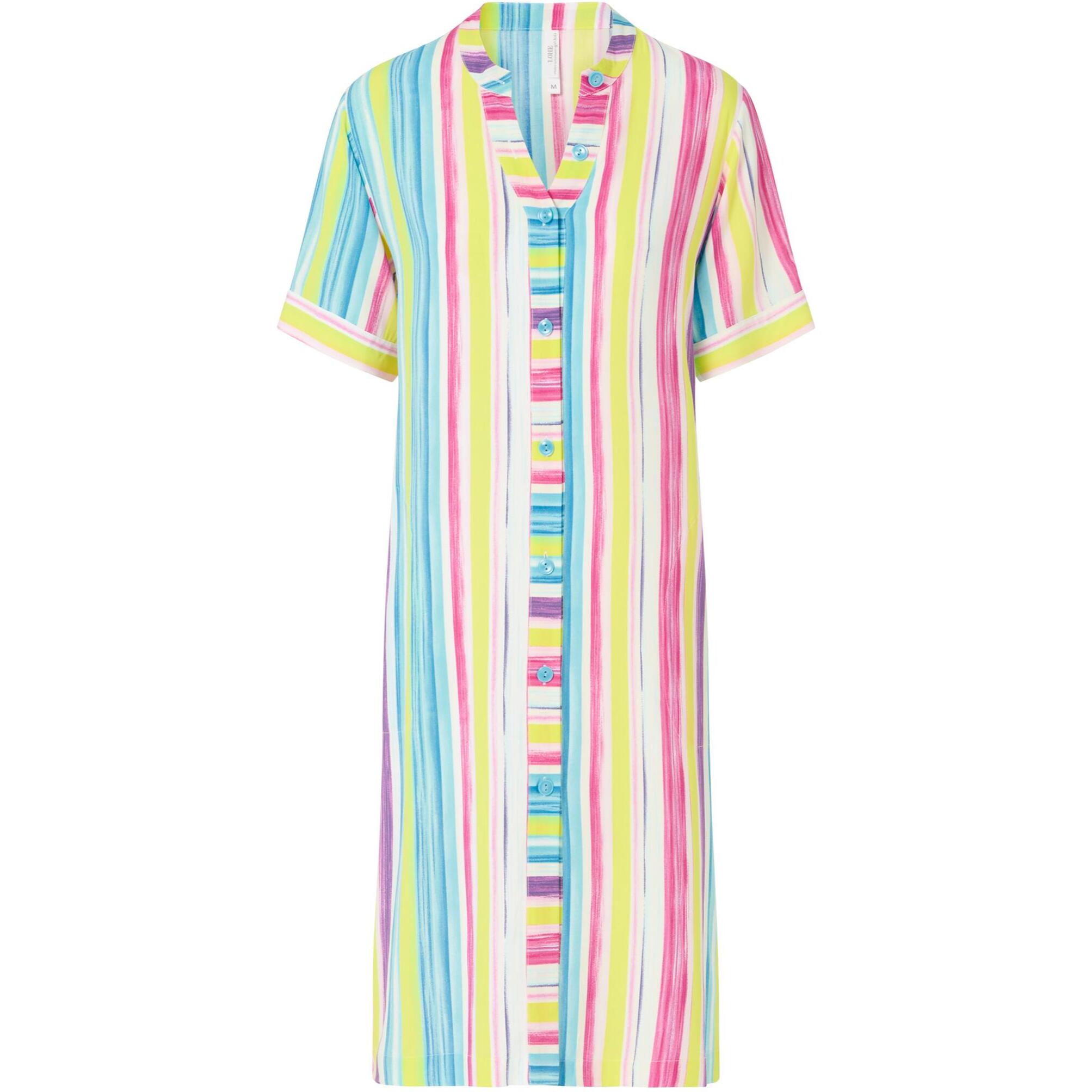 Vestido Viscosa Rayas