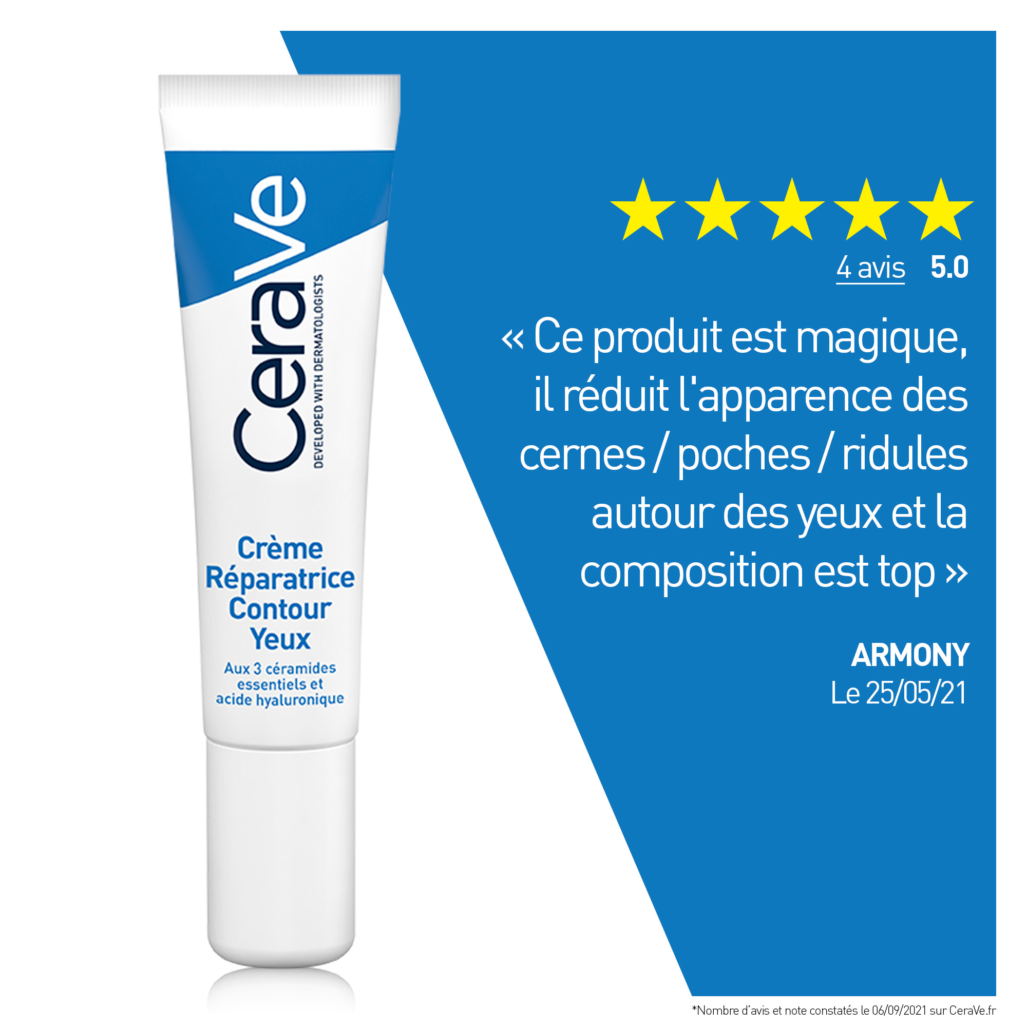 Crème Réparatrice Contour des Yeux 14ml