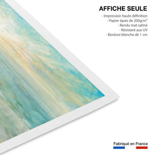 Affiche Soleil sur l'azur Affiche seule