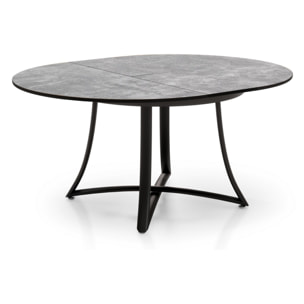 Tomasucci Table ronde extensible DAFNE CEMENT