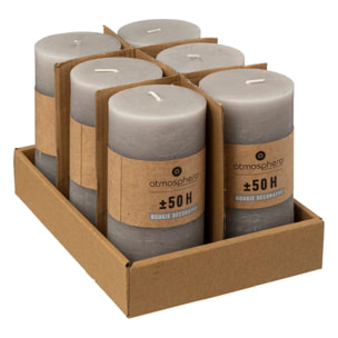 Bougie rustique gris 445g