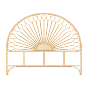 Tête de lit en rotin naturel 160 cm - Alan