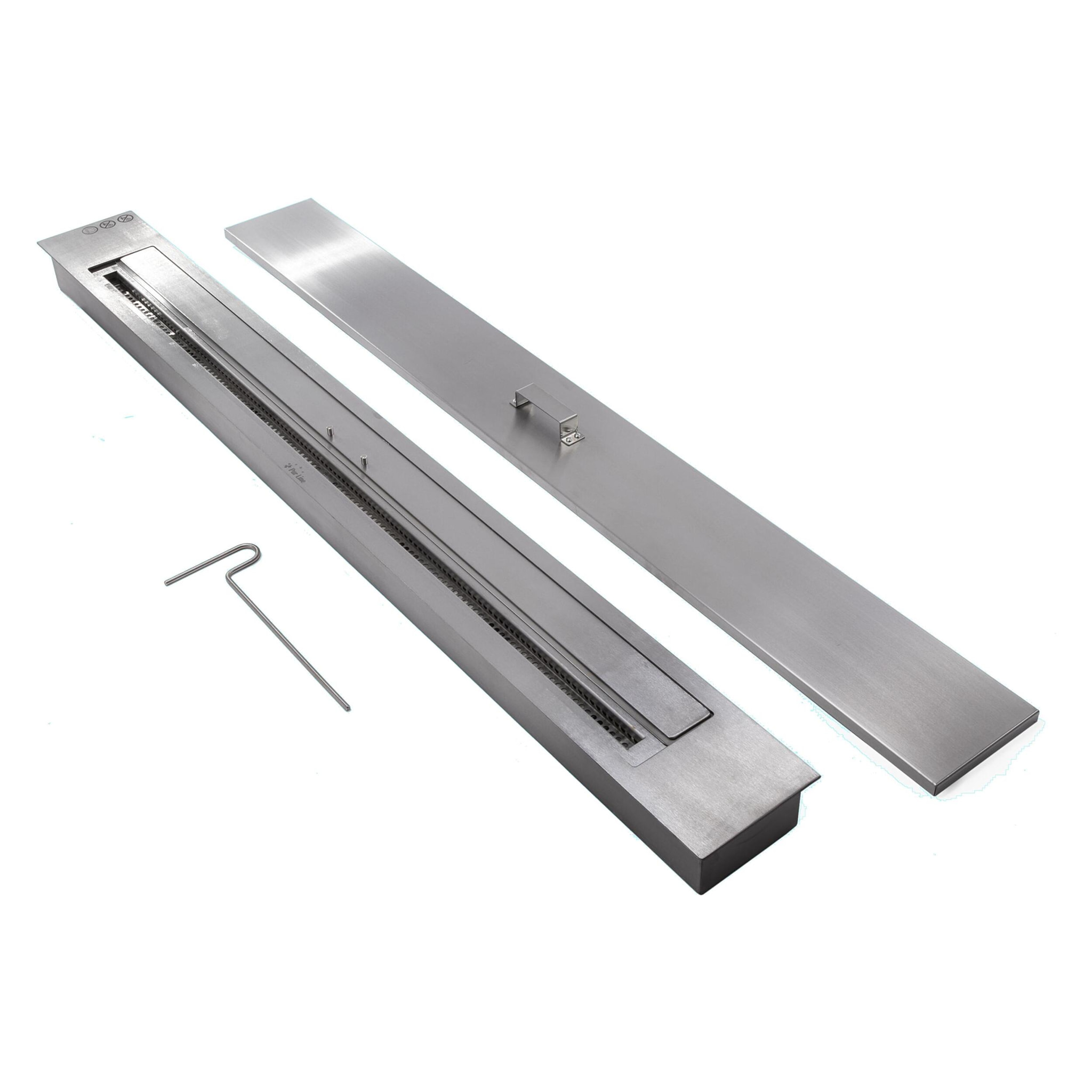 Bloque de combustión tamaño grande con fibra cerámica y regulador de llama F96150 PURLINE 7000 W