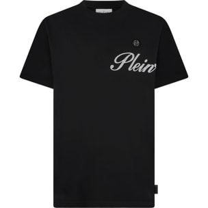 PHILIPP PLEIN Camiseta de cuello redondo y manga corta SIGNATURE