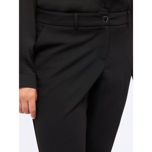 Fiorella Rubino - Pantalones New York en tejido elástico - Negro