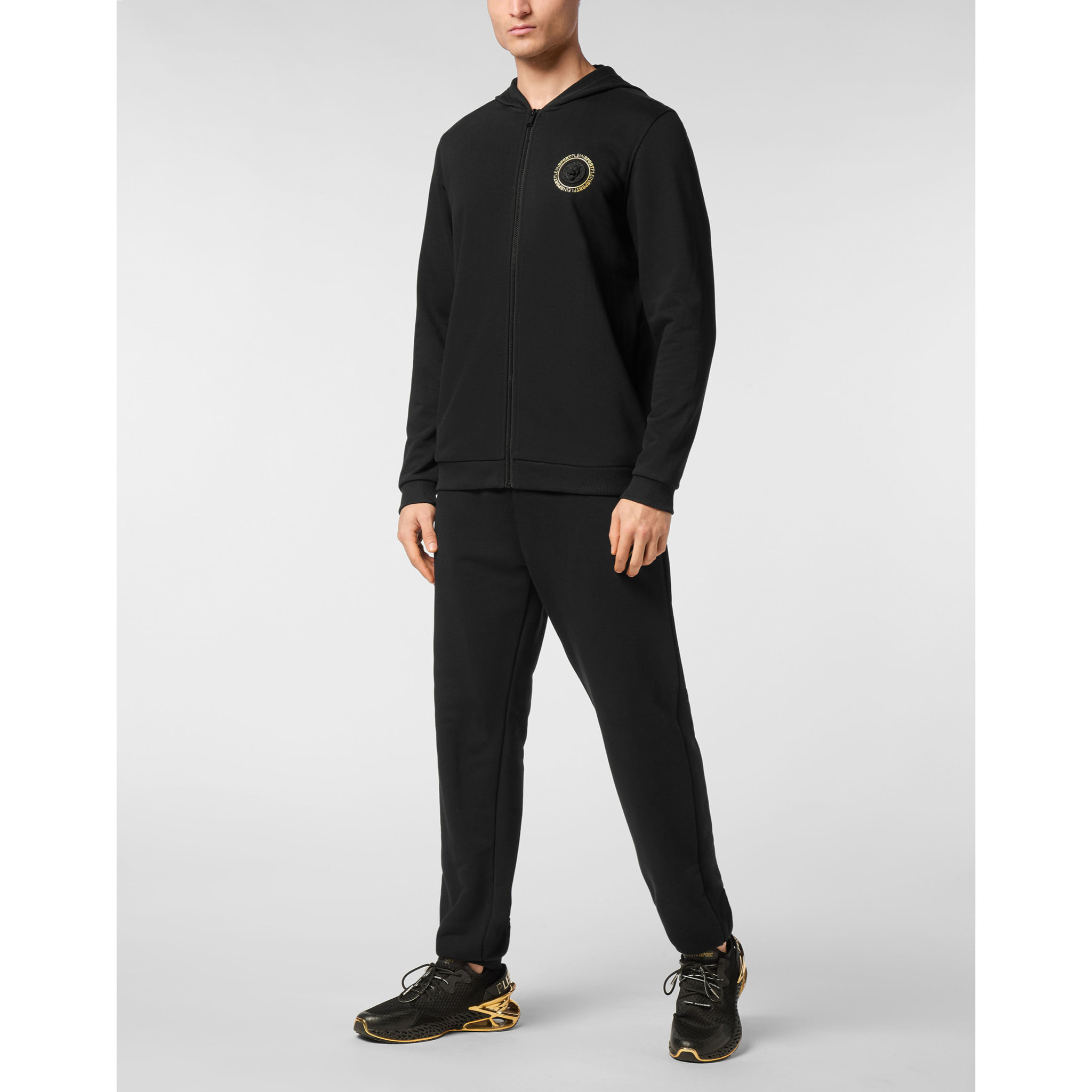 PLEIN SPORT Hooded Sweatjacket TIGER