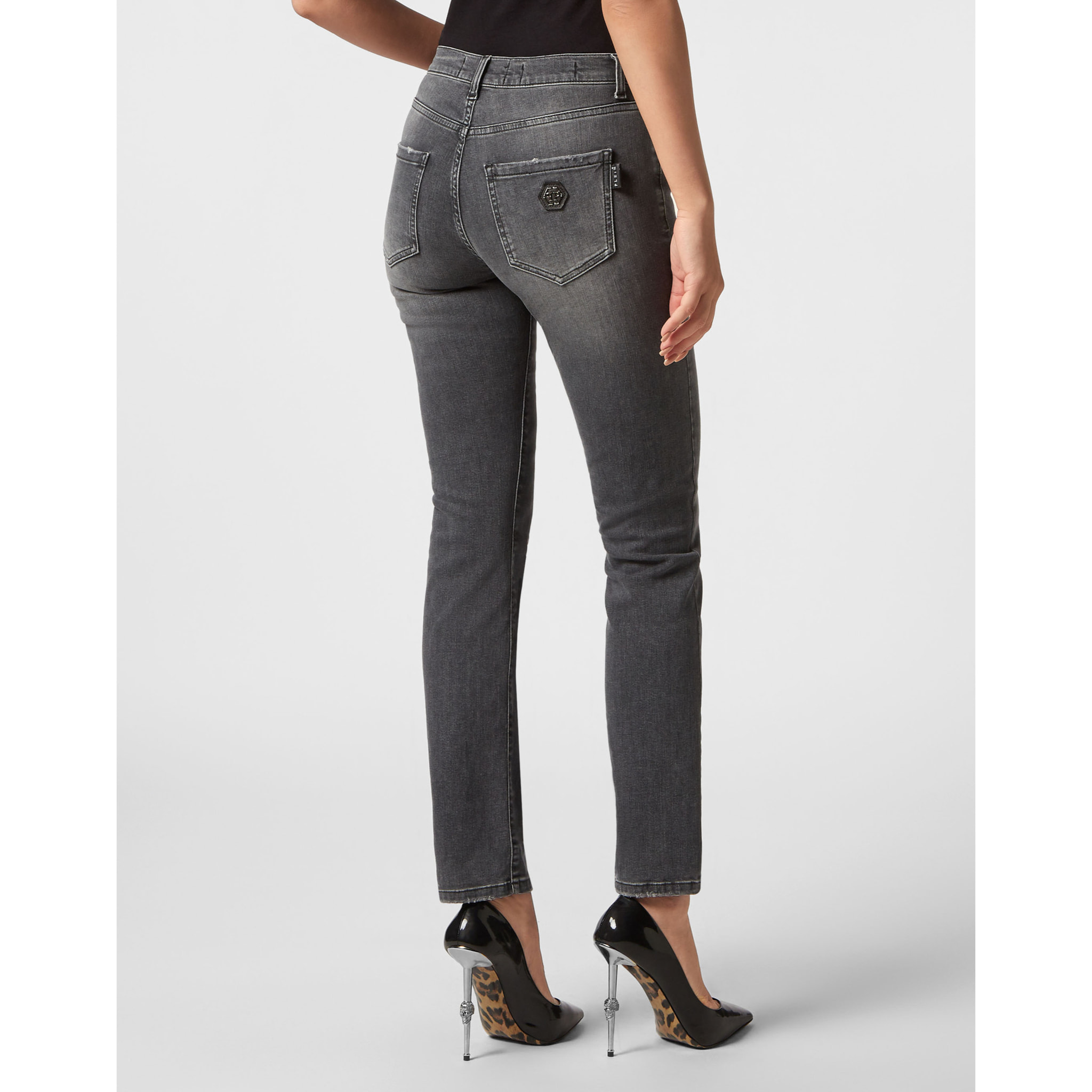 PHILIPP PLEIN Jeans dal taglio regolare