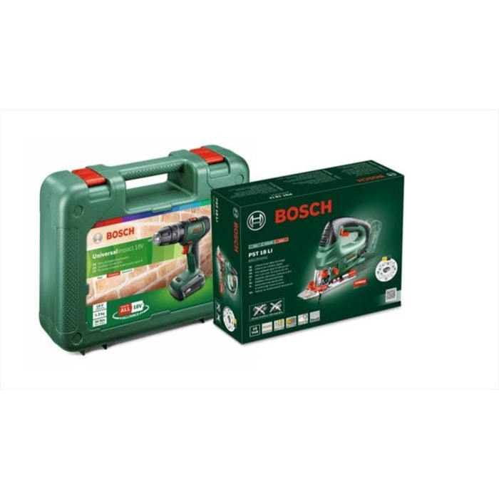 BOSCH Vert - Outil multifonction BOSCH PMF 220 CE - 220W - Avec coffret  d'accessoires - 0603102000