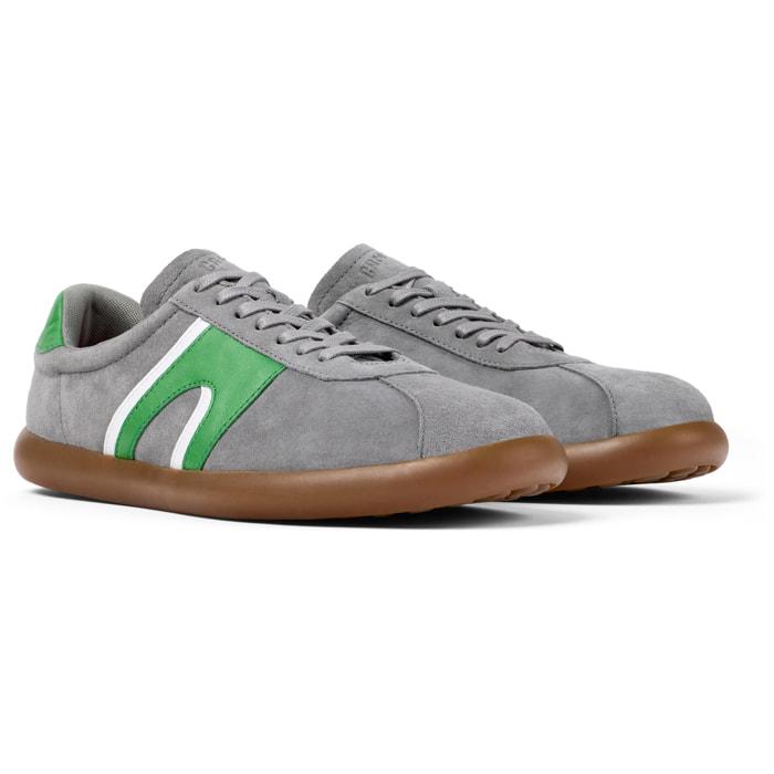 Zapatillas - CAMPER Pelotas Soller - Gris - Cuero Nubuck