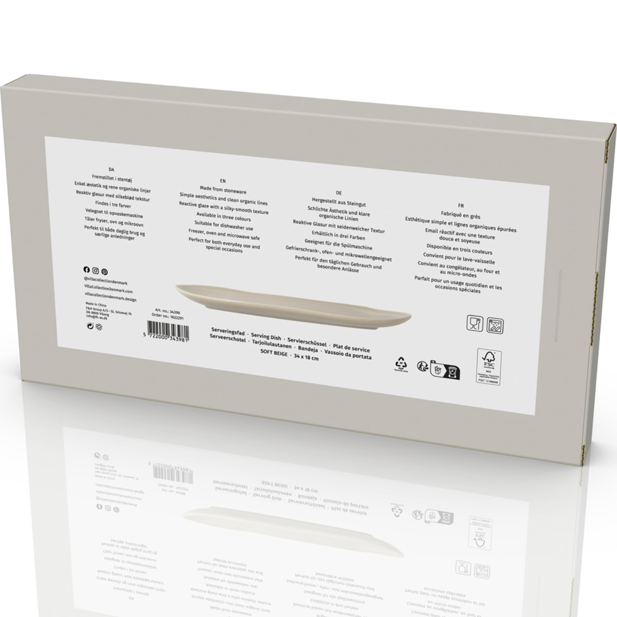 Plat de service Shoku