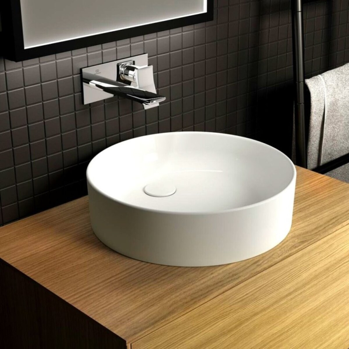 IDEAL STANDARD - Vasque à poser Conca 45 cm blanche