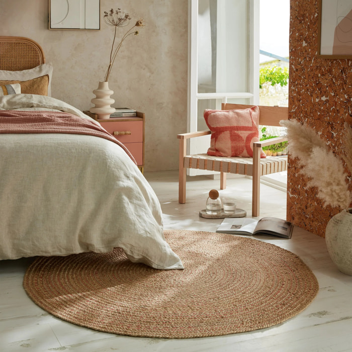 Tapis en jute rond CAPRI
